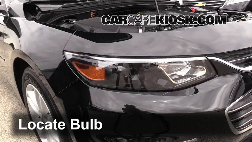 2016 Chevrolet Malibu LT 1.5L 4 Cyl. Turbo Lights Parking Light (replace bulb)